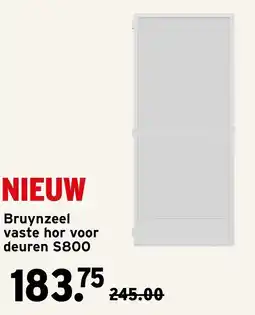 GAMMA Bruynzeel vaste hor voor deuren S800 aanbieding