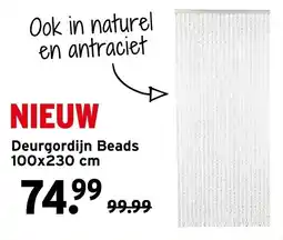 GAMMA Deurgordijn Beads aanbieding