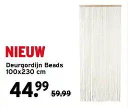 GAMMA Deurgordijn Beads aanbieding