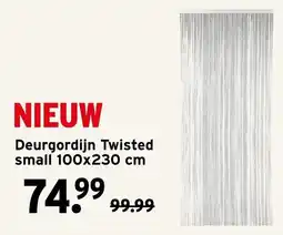 GAMMA Deurgordijn Twisted small aanbieding