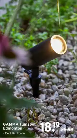 GAMMA GAMMA tuinspot Edmonton aanbieding