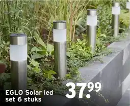 GAMMA EGLO Solar led aanbieding