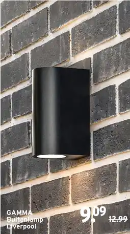 GAMMA GAMMA Buitenlamp Liverpool aanbieding