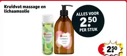Kruidvat Kruidvat massage en lichaamsolie aanbieding