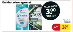 Kruidvat Kruidvat scheerapparaat aanbieding