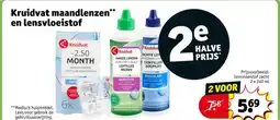 Kruidvat Kruidvat maandlenzen en lensvloeistof aanbieding
