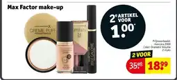 Kruidvat Max Factor make-up aanbieding