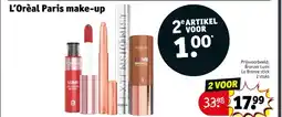 Kruidvat L'Oréal Paris make-up aanbieding