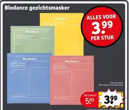 Kruidvat Biodance gezichtsmasker aanbieding