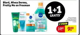 Kruidvat Bioré, Nivea Derma, Pretty Me en Freeman aanbieding