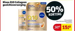 Kruidvat Nivea Q10 Collageen gezichtsverzorging aanbieding