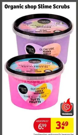 Kruidvat Organic shop Slime Scrubs aanbieding