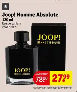 Kruidvat Joop! Homme Absolute aanbieding