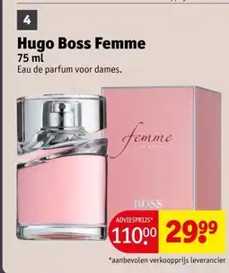 Kruidvat Hugo Boss Femme aanbieding