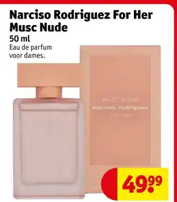 Kruidvat Narciso Rodriguez For Her Musc Nude aanbieding