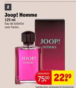 Kruidvat Joop! Homme aanbieding