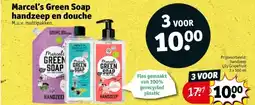Kruidvat Marcel's Green Soap handzeep en douche aanbieding