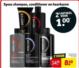 Kruidvat Syoss shampoo, conditioner en haarkuren aanbieding