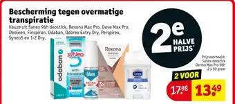 Kruidvat Bescherming tegen overmatige transpiratie aanbieding
