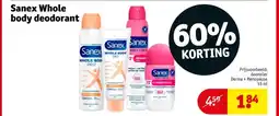 Kruidvat Sanex Whole body deodorant aanbieding