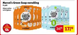 Kruidvat Marcel's Green Soap navulling aanbieding