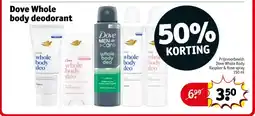 Kruidvat Dove Whole body deodorant aanbieding