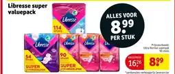Kruidvat Libresse super valuepack aanbieding