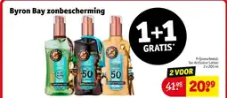 Kruidvat Byron Bay zonbescherming aanbieding