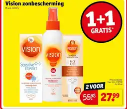 Kruidvat Vision zonbescherming aanbieding