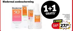 Kruidvat Biodermal zonbescherming aanbieding