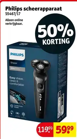 Kruidvat Philips scheerapparaat aanbieding