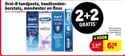 Kruidvat Oral-B tandpasta, handtanden- borstels, mondwater en floss aanbieding