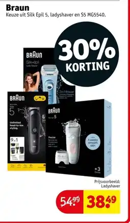 Kruidvat Braun aanbieding