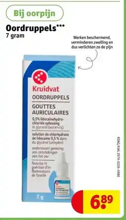 Kruidvat Oordruppels aanbieding