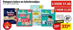 Kruidvat Pampers luiers en luierbroekjes aanbieding