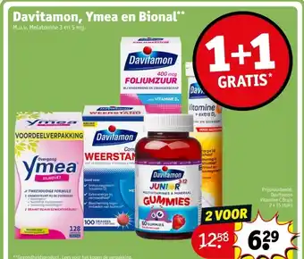 Kruidvat Davitamon, Ymea en Bional aanbieding