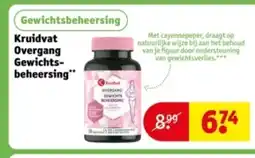 Kruidvat Kruidvat Overgang Gewichts- beheersing" aanbieding