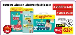 Kruidvat Pampers luiers en luierbroekjes big pack aanbieding
