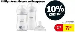 Kruidvat Philips Avent flessen en flesspenen aanbieding