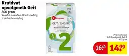 Kruidvat Kruidvat opvolgmelk Geit aanbieding