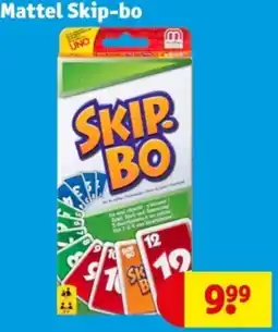 Kruidvat Mattel Skip-bo aanbieding