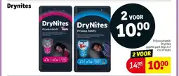 Kruidvat DryNites aanbieding