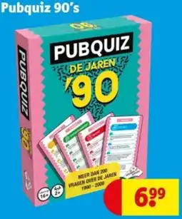 Kruidvat Pubquiz 90's aanbieding