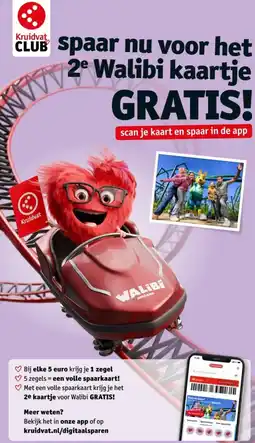 Kruidvat Walibi kaartje aanbieding