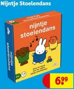 Kruidvat Nijntje Stoelendans aanbieding