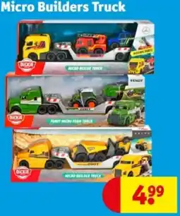 Kruidvat Micro Builders Truck aanbieding