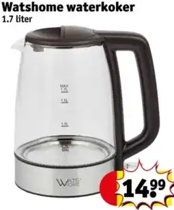 Kruidvat Watshome waterkoker aanbieding