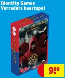 Kruidvat Identity Games Verraders kaartspel aanbieding