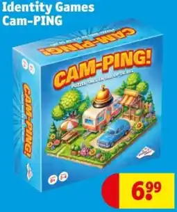 Kruidvat Identity Games Cam-PING aanbieding