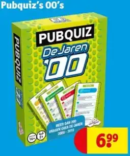 Kruidvat Pubquiz's 00's aanbieding